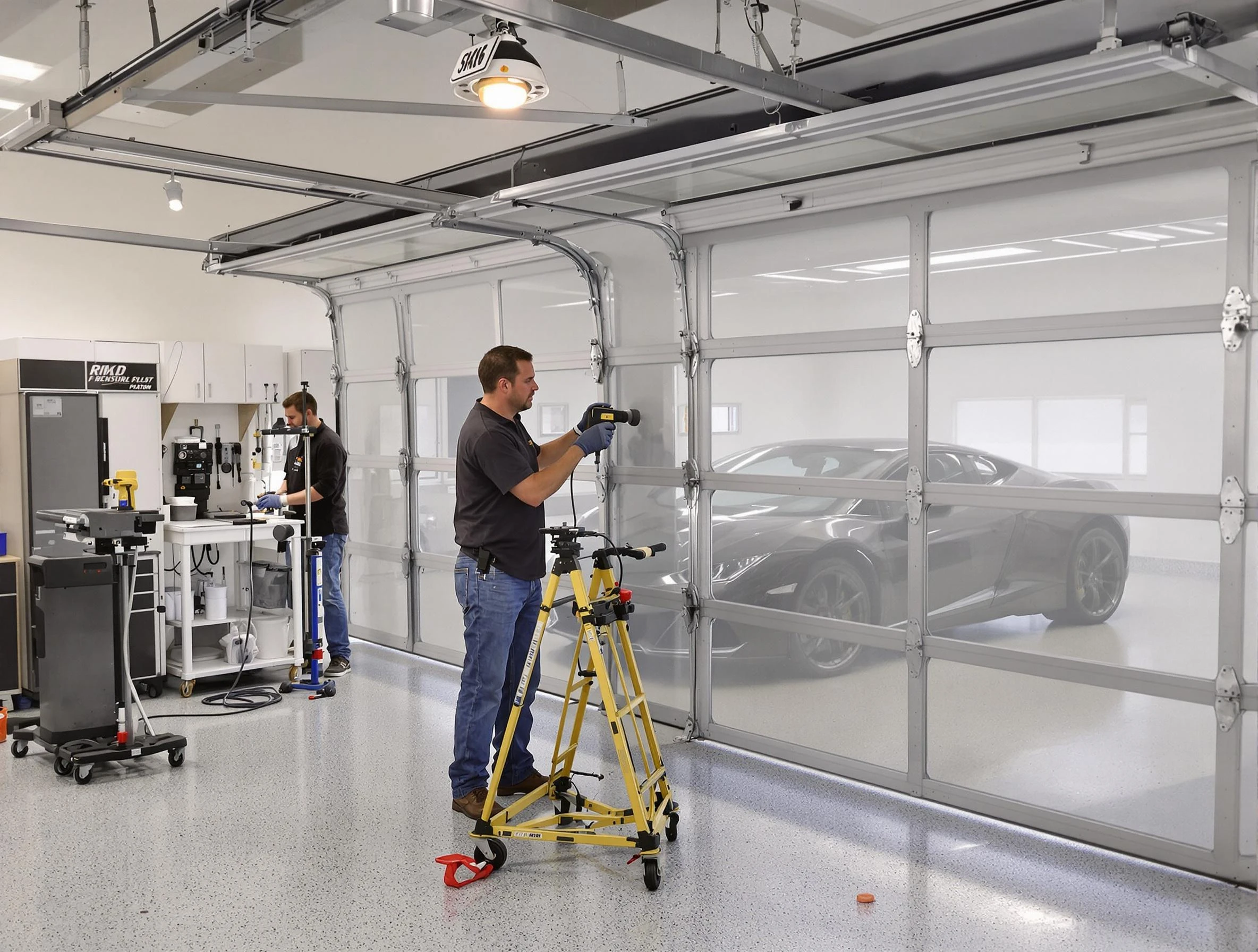 Garage Door Dents Repair in Maple Grove