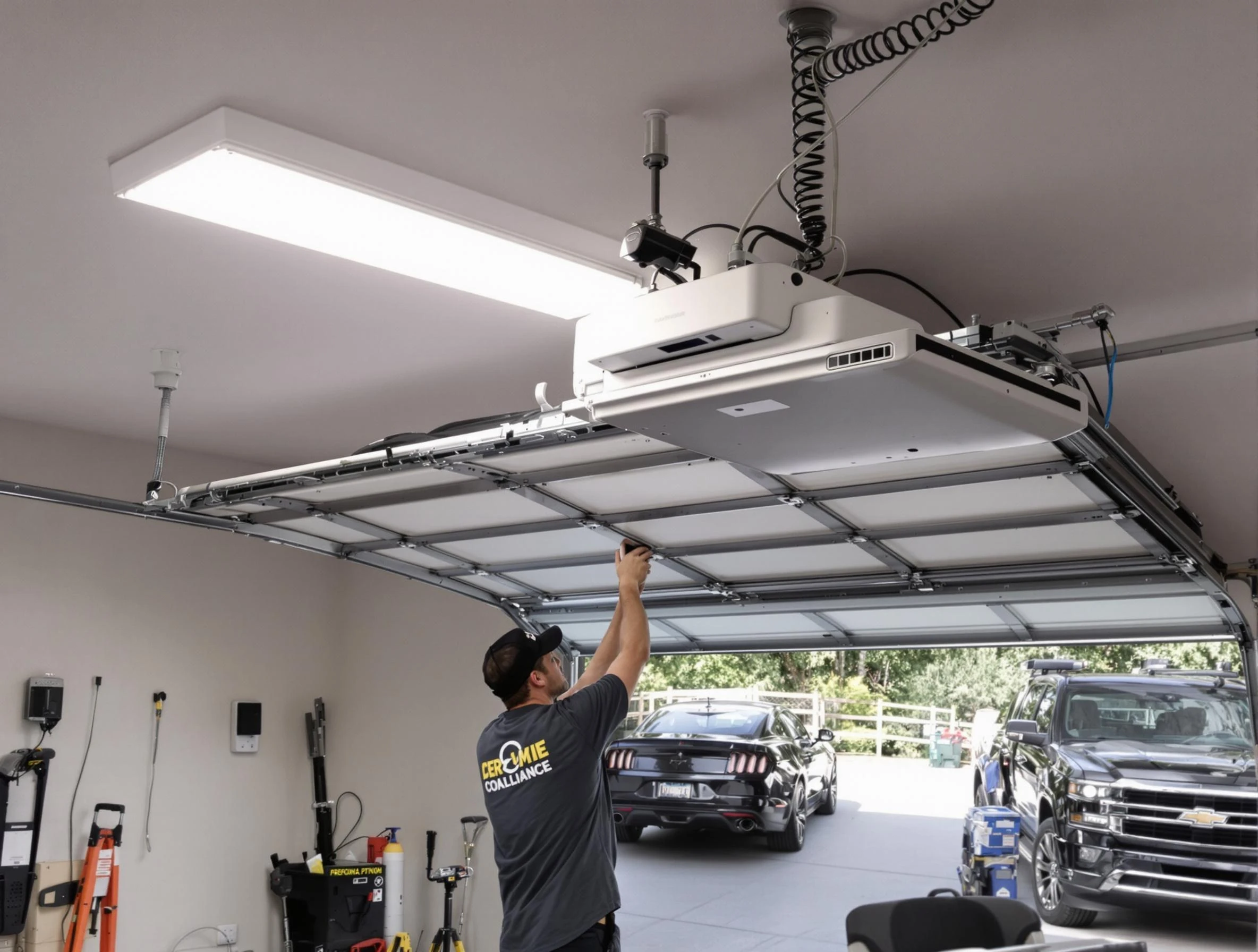 Garage Door Opener Installation in Maple Grove