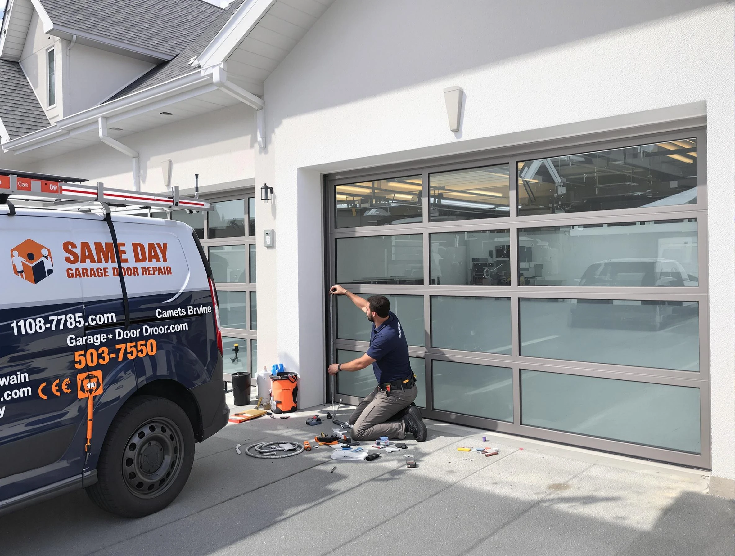 Same-day garage door repair service by Maple Grove Garage Door Repair in Maple Grove